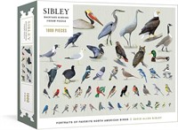 1000 Piece Puzzle Sibley Backyard Birding Puzzle