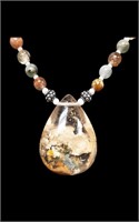 Isabel Fang Quartz and Agate Necklace