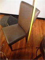 2 - BROWN CHAIRS