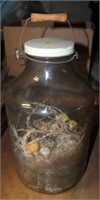 5 Gallon Glass Jar w/ lid