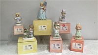 Lot of 6 Precious Moments Figurines