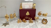 1996 Danbury Mint Christmas Ornaments
