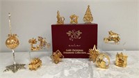 2001 Danbury Mint Christmas Ornaments