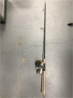 Bass pro Borealis fishing rod and reel, in like ne