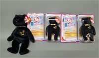 Lot of 3 "The End" Beanie Babies