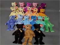 Lot of 19 Assorted Beanie Babies