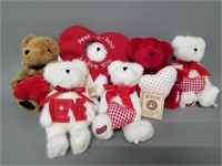 Lot of 6 Valentines Boyds Bears