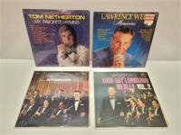 Tom Netherton, Lawrence Wells, Guy Lombardo x 2