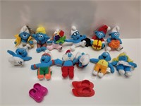 McDonalds Smurfs plush dolls