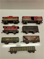 Marx Tin Train Cars