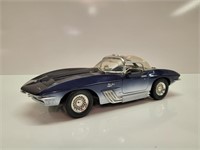 1961 Corvette Mako Shark Model Dark Blue 1:18
