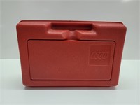 Vintage Small plastic Red Legos box