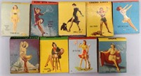 WWII Era Pin-Up Girl Matchbooks Lot