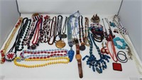 Colorful Group Lot of Gem & Beaded Jewelry-E