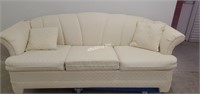 Cream 3 Seater Couch- U