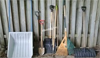 Assorted Seasonal Outdoor Tools- O