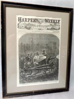 1862 Civil War Rebels Harpers Weekly Winslow Homer
