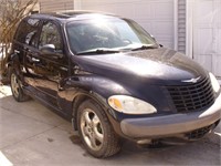 2001 Black Chrysler PT Cruiser