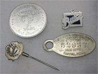 Vtg Automotive Tokens & Charms