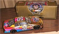 NIB 50th Anniversary Nascar #50 Chevy 1:24 Scale