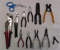 Lot of Misc Pliers
