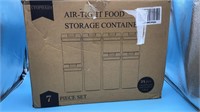 Air tight food storage container