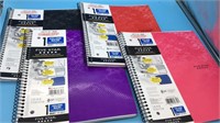 4 five star college ruled notebooks