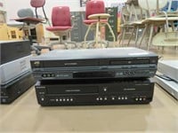 2 DVD/VCR combos