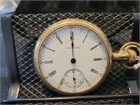 1902 Waltham 14k gold filled pocket watch