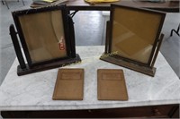 Table Top Frames and 2 Books