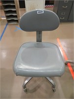 gray office chair on wheels
