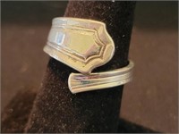 Sterling spoon ring size 8/6gr