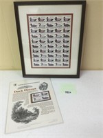 Duck Decoy Stamp Collection