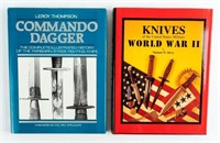 Lot of World War II Military Knives Books