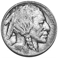 1913 TY1 Buffalo Head Nickel LIGHTLY CIRCULATED
