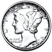 1929 Mercury Silver Dime UNCIRCULATED