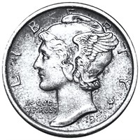 1920 Mercury Silver Dime UNCIRCULATED
