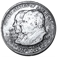 1923 S Monroe Half Dollar NICELY CIRCULATED