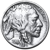 1916 Buffalo Head Nickel LIGHTLY CIRCULATED