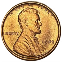 1909 V.D.B. Lincoln Wheat Penny UNCIRCULATED