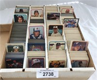 Baseball Card Slab Box - Mostly Full