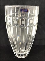 Crystal Marquis by Waterford Vase. 8in H