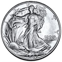 1942 Walking Liberty Half Dollar UNCIRCULATED