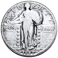 1927 Standing Liberty Quarter NICELY CIRCULATED