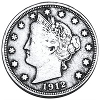 1912 Liberty Victory Nickel NICELY CIRCULATED