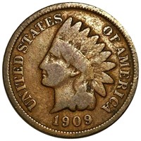 1909 Indian Head Penny NICELY CIRCULATED
