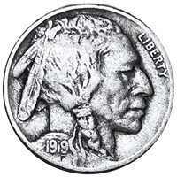 1919 Buffalo Head Nickel NICELY CIRCULATED