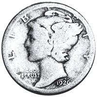 1926-S Mercury Silver Dime NICELY CIRCULATED