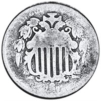 1886 Shield Nickel NICELY CIRCULATED