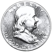 1960 Franklin Half Dollar GEM PROOF